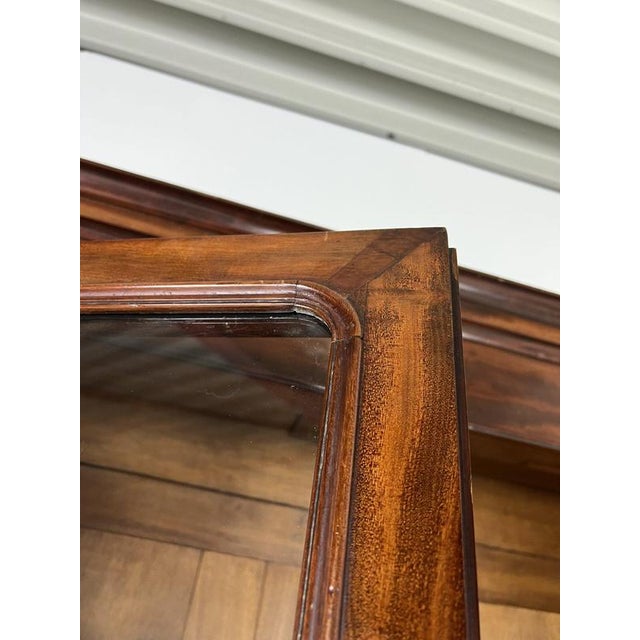 Brown Mahogany Bookcase, 19th Century For Sale - Image 8 of 10