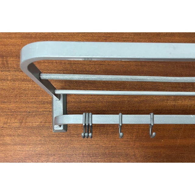 Mid-Century Modern Mid-Century Modern Aluminum Coat Rack, 1960s For Sale - Image 3 of 18
