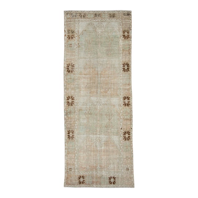 Turkish Vintage Rug 5' x 12'7" #21406 For Sale