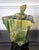 Large Japanese Ceramic Oribe Sculptural Vessel by Shigemasa Higashida For Sale - Image 15 of 18