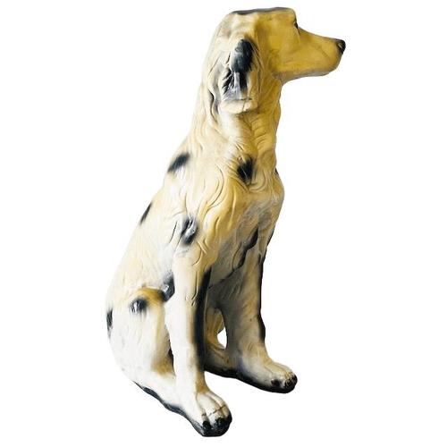 Vintage Italian Dog Statue, 1970s For Sale - Image 7 of 10