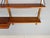 Brown Mid-Century Modern Modular Teak Wall Unit Shelving by Poul Cadovius for Cado, 1960 For Sale - Image 8 of 13