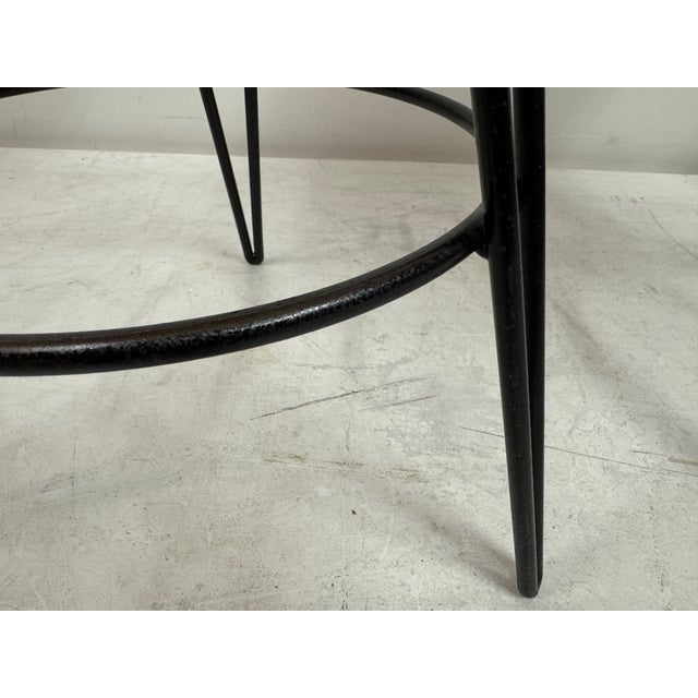 Brown Mid-Century Bar Stools, 1960s, Set of 3 For Sale - Image 8 of 13