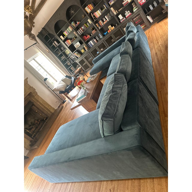 Textile Interior Define as New Custom Sofa For Sale - Image 7 of 9