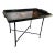 Early 20th Century Antique English Hand Painted Tole Tray Top Coffee Table For Sale