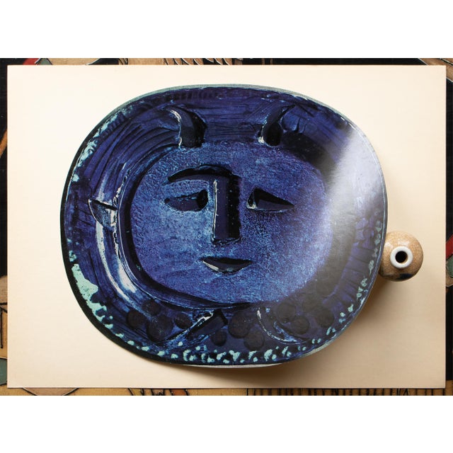 Paper 1950 Set of 8 Swiss Prints of Picasso's Ceramic Platters For Sale - Image 7 of 18
