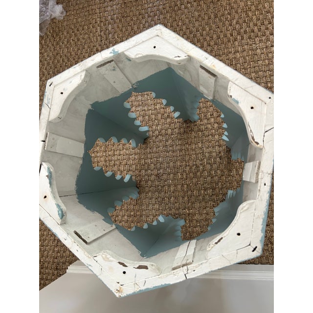 1960s Vintage Coastal Side Table For Sale - Image 10 of 11