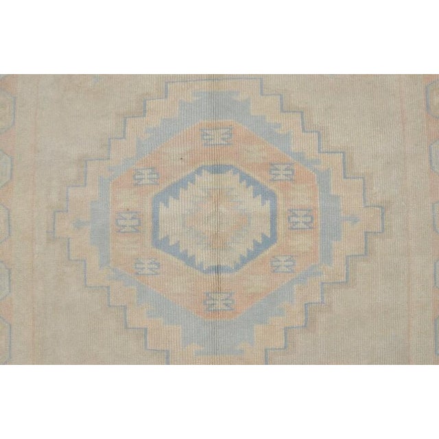 Oushak Vintage Area Carpet For Sale - Image 10 of 10