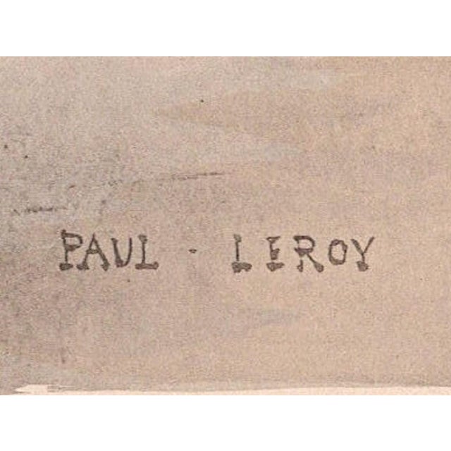 Late 19th Century Paul Leroy, Joueuses d'osselets, 1898, Original Lithograph For Sale - Image 5 of 10