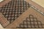 Bokhara Jaldar Rug 6′ X 9’3” Black Wool Tribal Hand-Knotted Oriental Carpet For Sale - Image 12 of 13