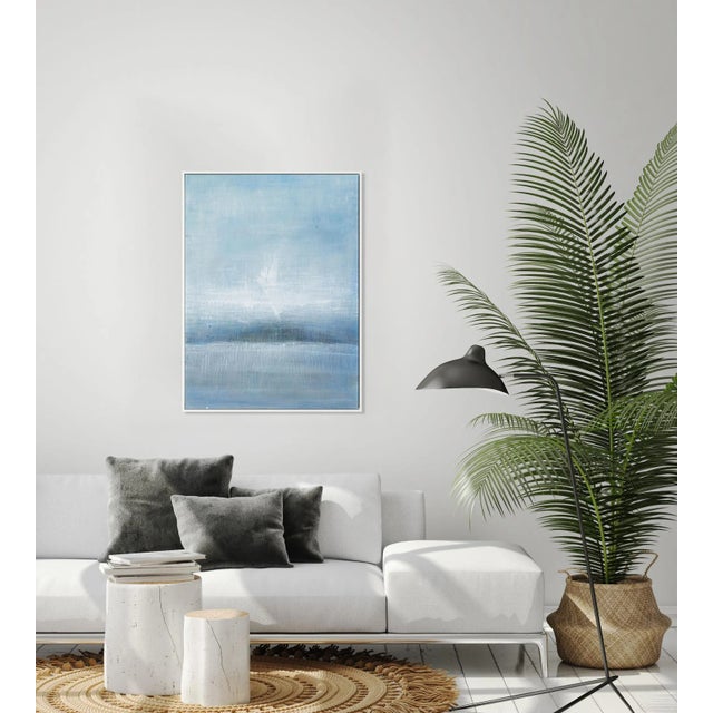 DESCRIPTION: Maui 03 Noon by Carrie Bergey in White Frame, XL Art Print on Canvas SPECIFICATIONS: Type: Giclee Art Print...