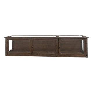 Antique Oak Shop Display, 1890s For Sale