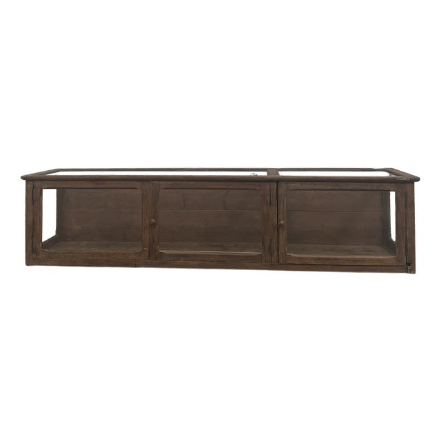 Antique Oak Shop Display, 1890s For Sale