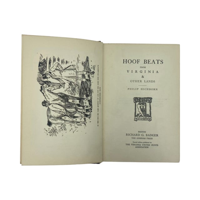1910s Hoof Beats From Virginia & Other Lands by Philip Hichborn 1912 Equestrian Book For Sale - Image 5 of 12