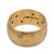 Mid 20th Century Jabel Vintage Diamond 14k Yellow Gold Cigar Band, Size 6.5 For Sale - Image 5 of 5