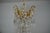 1980s French Style Crystal & Brass 12 Arm Chandelier For Sale - Image 10 of 12