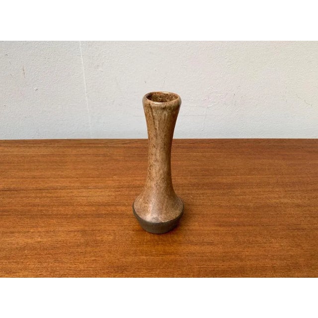 Mid-Century German Studio Pottery Vase, 1960s, in Very Good conditions. Designed 1960 to 1969