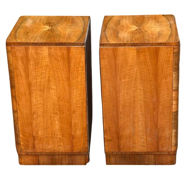 1930s Art Deco Bedside Cabinets, 1930s, Set of 2 For Sale - Image 5 of 9