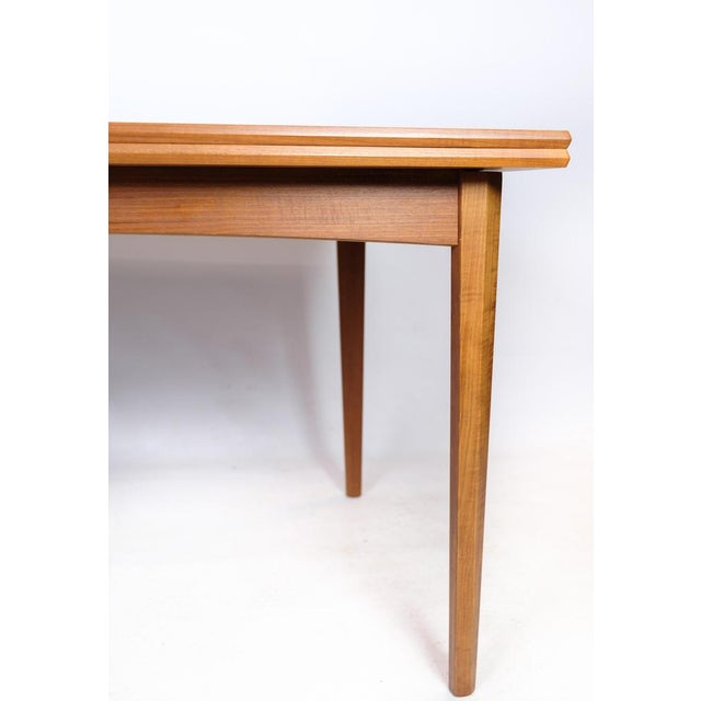 Wood Danish Dining Table in Teak, 1960s For Sale - Image 7 of 16