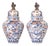 Japanese Porcelain Karashishi Pots, 17th Century, Set of 2 For Sale