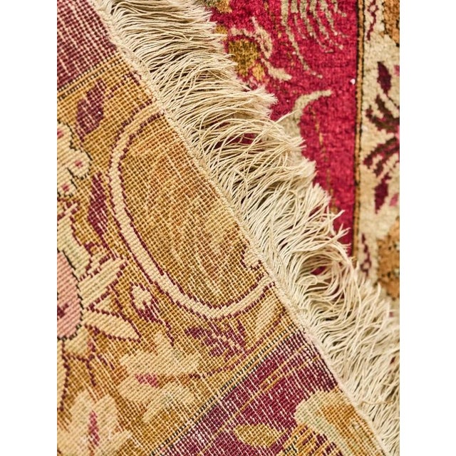 Antique 18th Century Tabriz Rug For Sale - Image 9 of 10