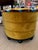 Round Velvet Ottomans from Wesley Hall with Samuel and Sons trim