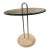 1980s Vico Magistretti Travertine Side Table by Cattelan Italia For Sale