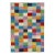 Multicolor Geometric Modern Flatweave Kilim Wool Rug For Sale