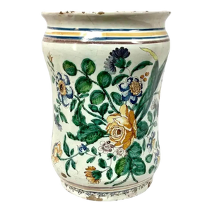 Italian Majolica Pharmacy Jar