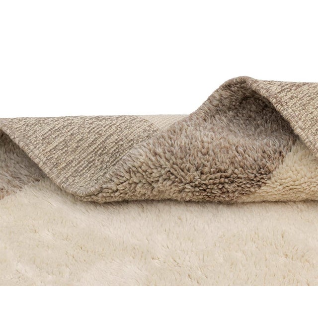 Textile Hand-Knotted Wool Premium Rug by Azele Studio For Sale - Image 7 of 12