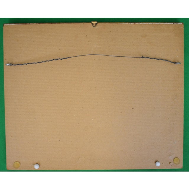 Art Sz: 6 7/8"H x 9 1/4"W Frame Sz: 10 3/4"H x 13"W