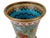 Large Japanese Cloisonne Enamel Trumpet Shaped Vase For Sale In New York - Image 6 of 10