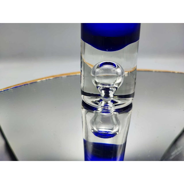 Vintage Vase Bubble by Willy Johansson for Hadeland Norway, 1970s For Sale - Image 4 of 6