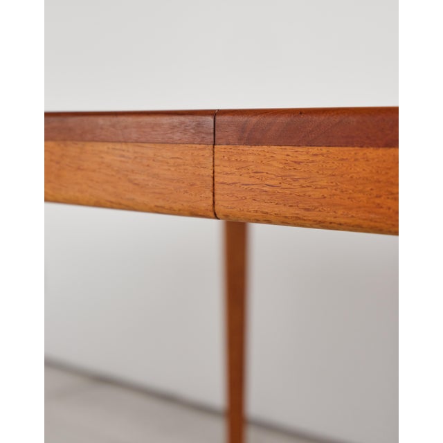 Mid-Century German Extendable Dining Table in Teak and Oak by Hartmut Lohmeyer for Wilkhahn, 1960s For Sale - Image 14 of 18