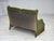 Vintage Danish Two-Seater Sofa in Green Furniture Velour, 1950s For Sale - Image 12 of 18