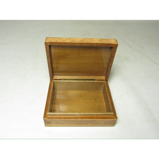 Italian Pietra Dura Inset Leather Box For Sale - Image 13 of 13