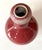 Tall Antique Chinese Langyao Red Porcelain Vase Qing Qianlong Mark For Sale - Image 9 of 18