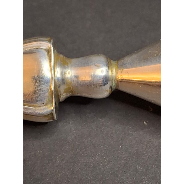 Large Antique Vintage Russian 84 Silver Torah Pointer Yad 13.75" Composite 121g For Sale - Image 11 of 18