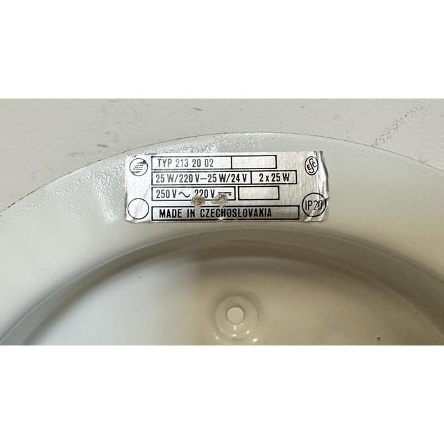 Vintage Emergency Ceiling Light from Elektrosvit, 1970s For Sale - Image 11 of 14