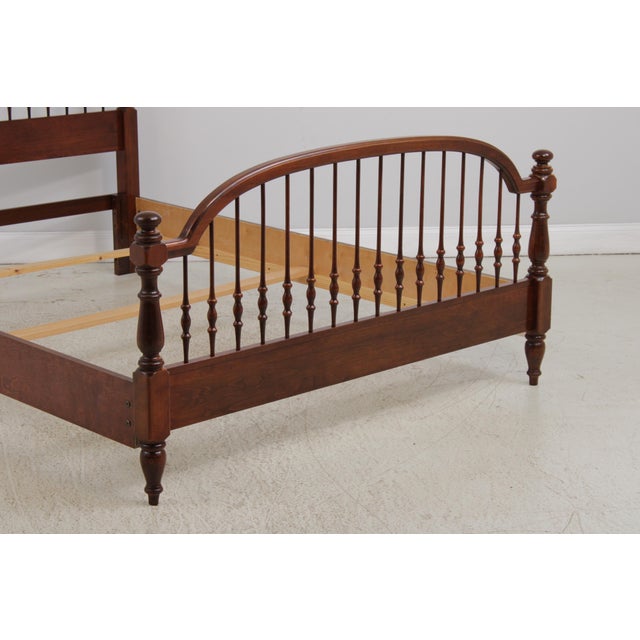 Cherry Queen or Full Size Spindle Bed For Sale In Philadelphia - Image 6 of 15