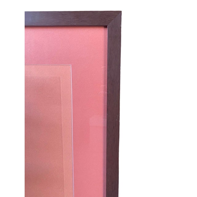 Vintage R.B. Kitaj, Charcoal Self-Portrait Lithograph in Apricot Tones, Signed and Numbered For Sale - Image 11 of 12