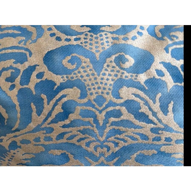 Mariano Fortuny Pair of Venetian Fortuny Textile Pillows For Sale - Image 4 of 7