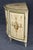 Wood Antique English Adams Style White Painted Demilune Commode For Sale - Image 7 of 18