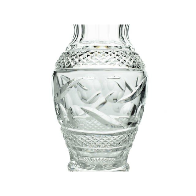 Waterford Late 20th Century Waterford Crystal Urn Shape Flower Vase For Sale - Image 4 of 5