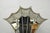 Hollywood Regency Contemporary Mediterranean Style Silver Gilt Iron Metal Mirror Fireplace Screen For Sale - Image 3 of 13