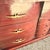Wood Antique Art Deco Wooden Dresser - 9 Drawers For Sale - Image 7 of 12