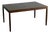 Vintage Solid Walnut Expandable Dining Table For Sale