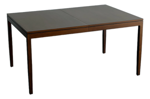 Vintage Solid Walnut Expandable Dining Table