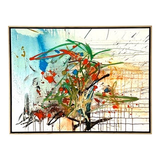 Abstract Expressionism "Lakeside Bouquet" For Sale