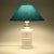 Danish White Glass Pharmacy Table Lamp by Sidse Werner for Holmegaard, 1980s For Sale - Image 7 of 11